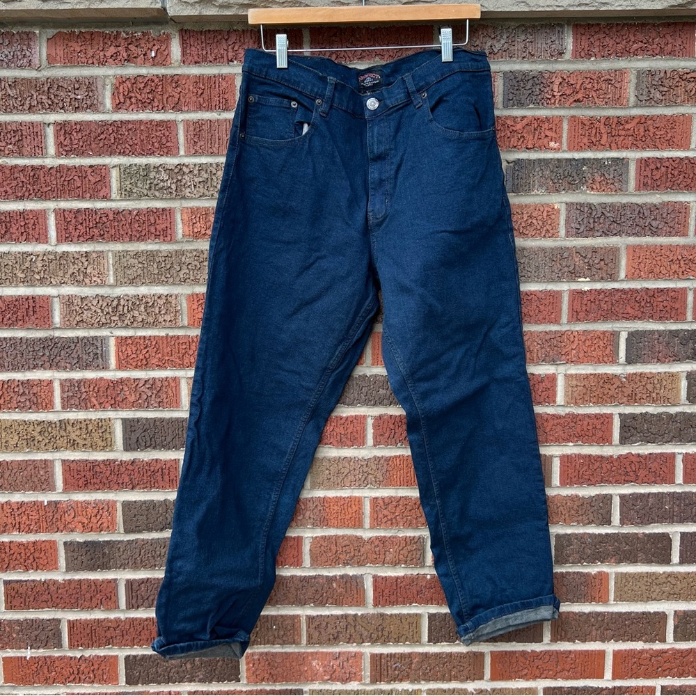 Architect Jean Company Dark Blue Denim Relaxed Fit Denim Jeans